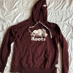 Roots Maroon Sweatshirt with Thumb Pockets